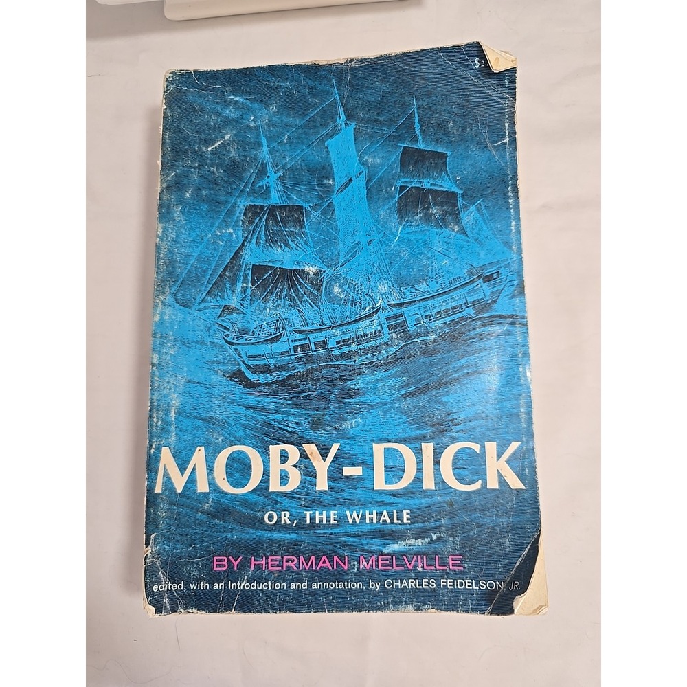 Moby Dick: or, The Whale by Herman Melville 1964 6th edition